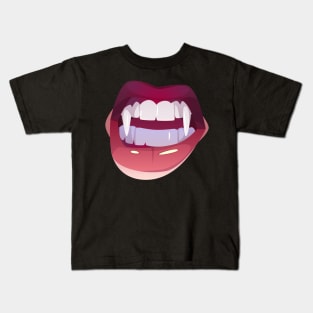 Halloween, Mouth Design Kids T-Shirt